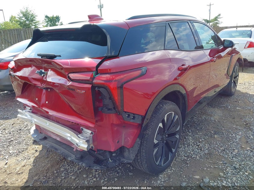 Vin: 3gnkdcrj5rs271479, lot: 46199121, chevrolet blazer ev eawd rs 20244