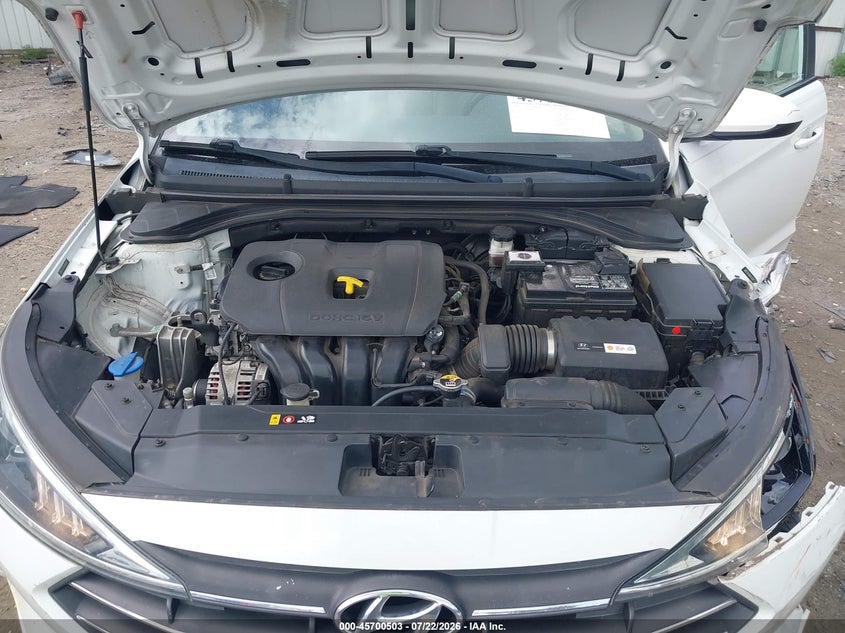 HYUNDAI ELANTRA 2019 VIN 5NPD74LF8KH439392
