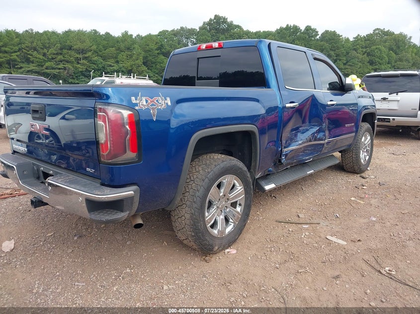 Vin: 3gtu2nec2hg439641, lot: 46199135, gmc sierra 1500 slt 20174