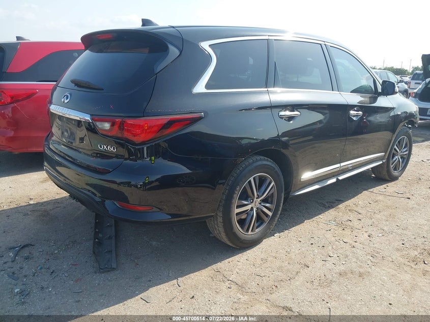 Vin: 5n1dl0mm2jc521545, lot: 46199142, infiniti qx60 20184