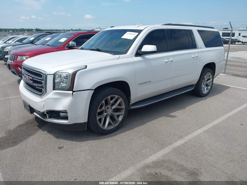 Vin: 1gks2gkc1gr354123, lot: 46199177, gmc yukon xl slt 20162