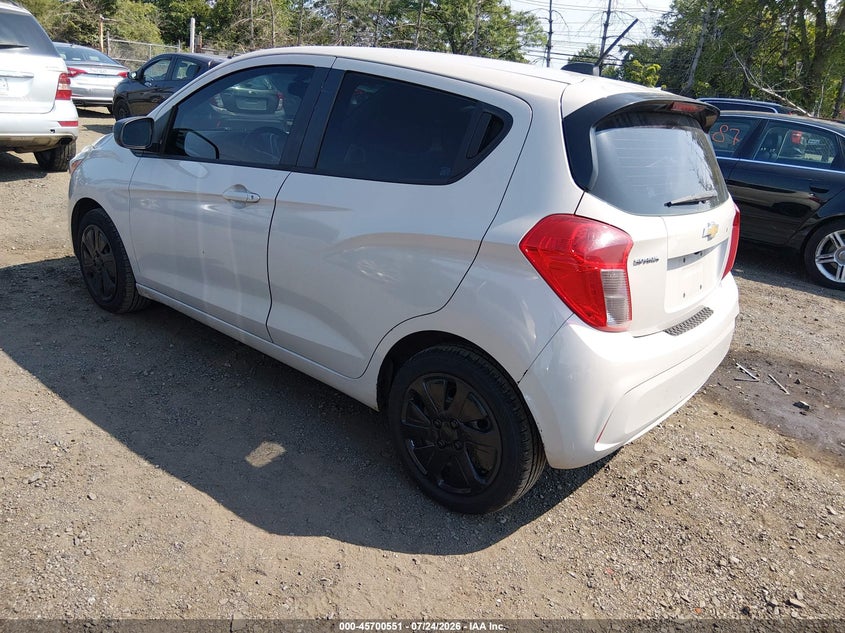 Vin: kl8cb6sa1gc583194, lot: 46199180, chevrolet spark ls cvt 20163