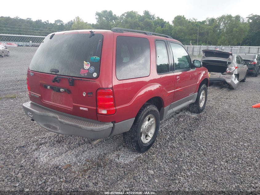 2002 FORD EXPLORER SPORT auction photo 4