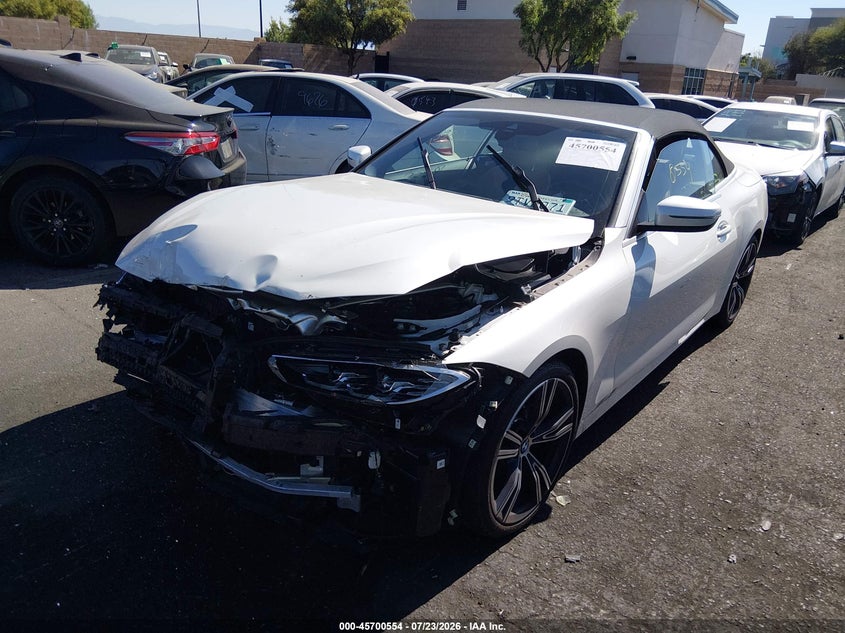 Vin: wba23at05rcr62837, lot: 46199182, bmw 430i 20242