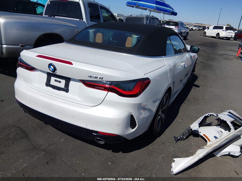 Vin: wba23at05rcr62837, lot: 46199182, bmw 430i 20244