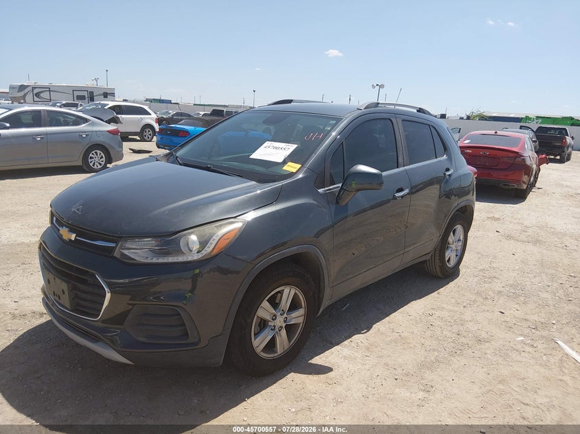 Vin: kl7cjlsbxjb629522, lot: 46199185, chevrolet trax lt 20182