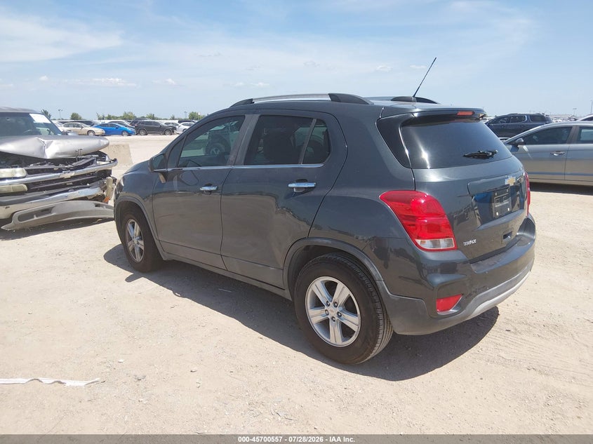 Vin: kl7cjlsbxjb629522, lot: 46199185, chevrolet trax lt 20183