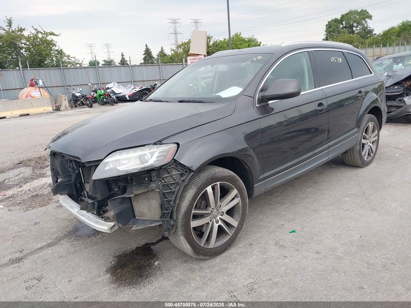 Vin: wa1lgafe9dd001853, lot: 46199206, audi q7 3.0t premium 20132