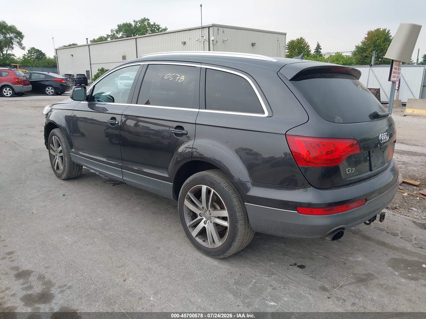 Vin: wa1lgafe9dd001853, lot: 46199206, audi q7 3.0t premium 20133