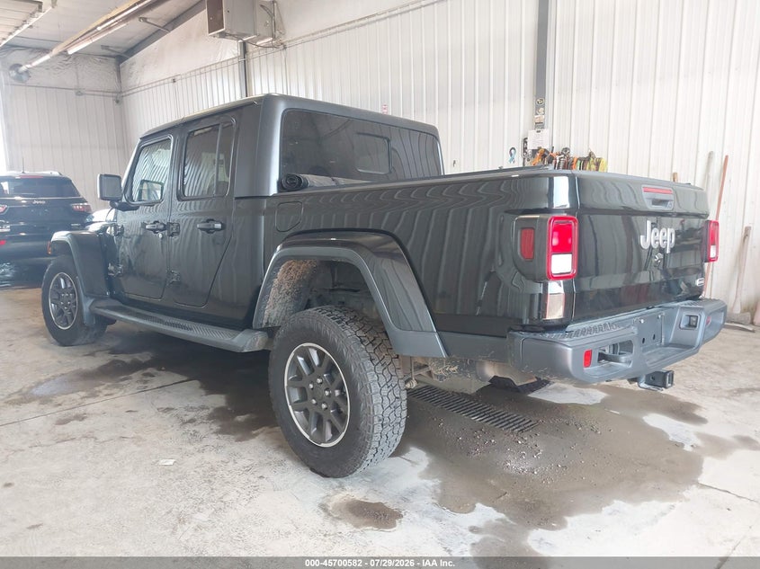 Vin: 1c6hjtfg4ml500664, lot: 46199210, jeep gladiator overland 4x4 20213