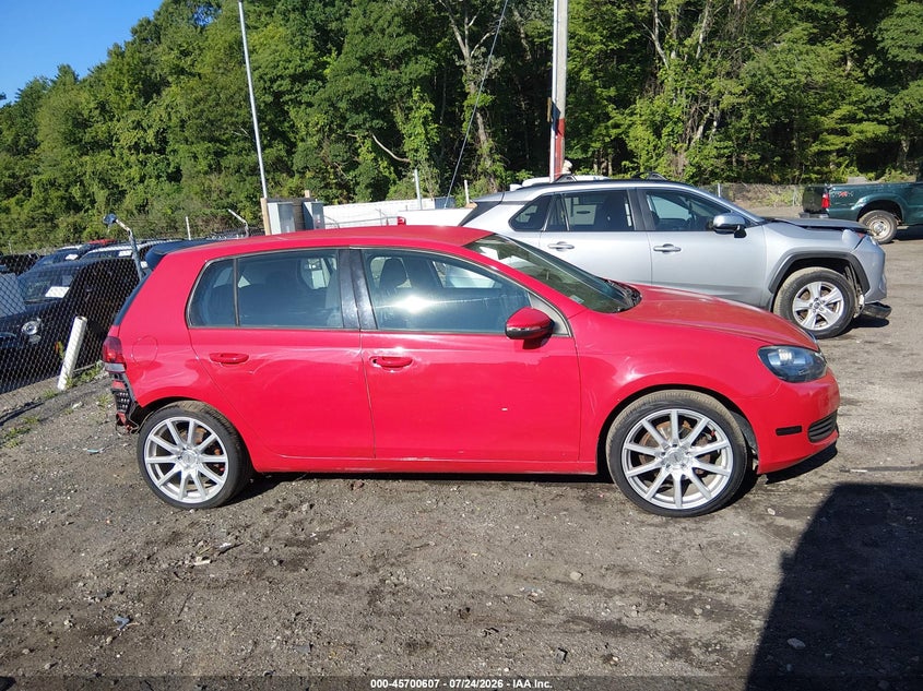 VOLKSWAGEN GOLF 2013 VIN WVWDB7AJ1DW141450