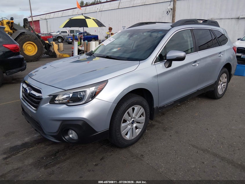 Vin: 4s4bsafc4j3335218, lot: 46199239, subaru outback 2.5i premium 20182