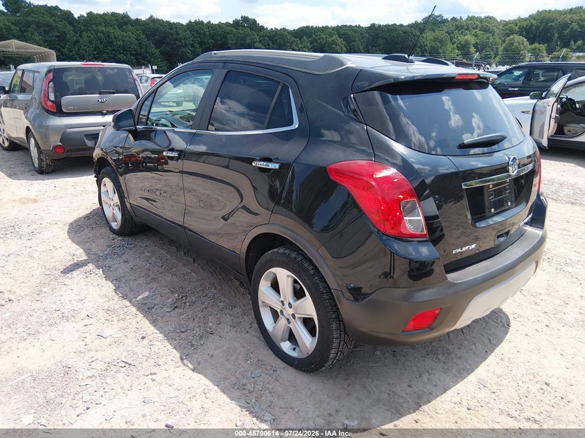 Vin: kl4cjesb6gb703097, lot: 46199242, buick encore 20163