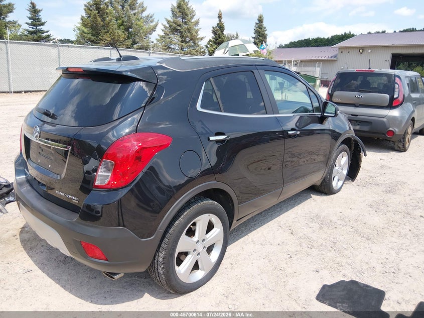 Vin: kl4cjesb6gb703097, lot: 46199242, buick encore 20164