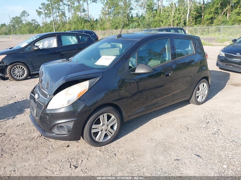 Vin: kl8cb6s92ec493197, lot: 46199261, chevrolet spark ls auto 20142