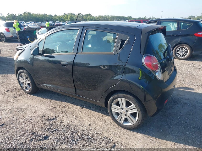 Vin: kl8cb6s92ec493197, lot: 46199261, chevrolet spark ls auto 20143