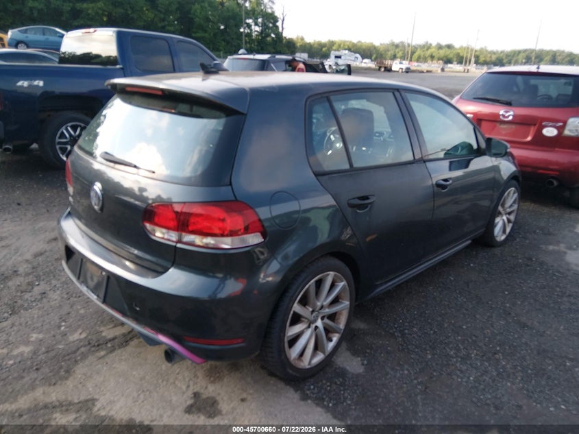 Vin: wvwhv7aj6aw408649, lot: 46199288, volkswagen gti 4-door 20104