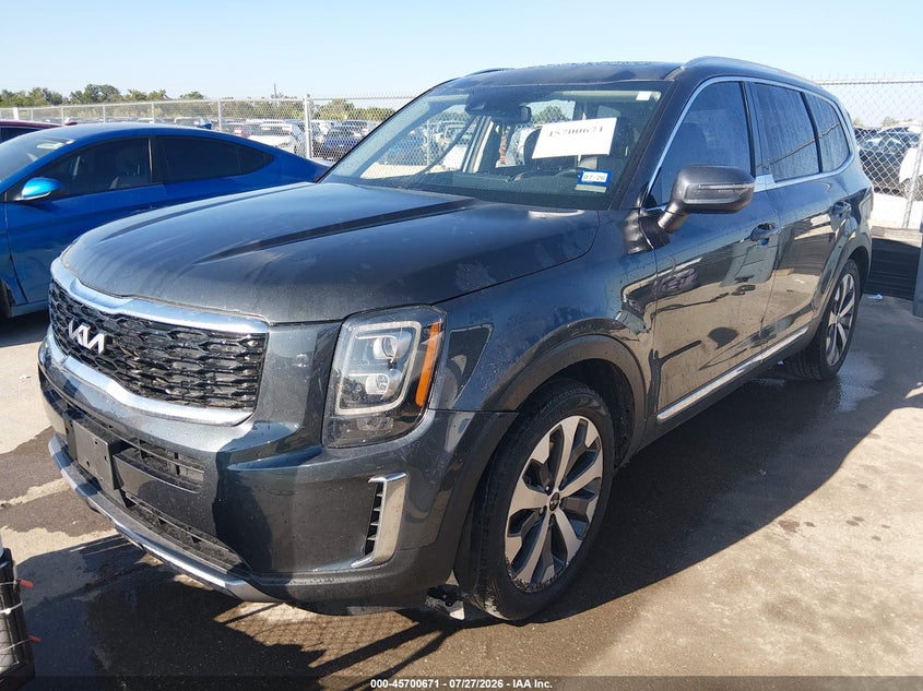 Vin: 5xyp34hc6ng256575, lot: 46199299, kia telluride ex 20222