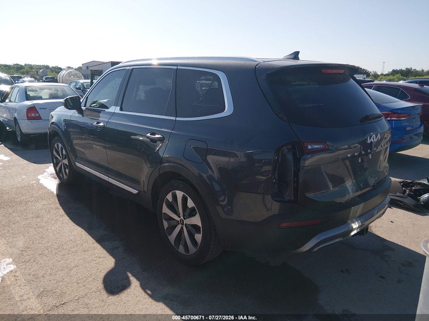 Vin: 5xyp34hc6ng256575, lot: 46199299, kia telluride ex 20223