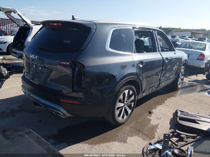 Vin: 5xyp34hc6ng256575, lot: 46199299, kia telluride ex 20224