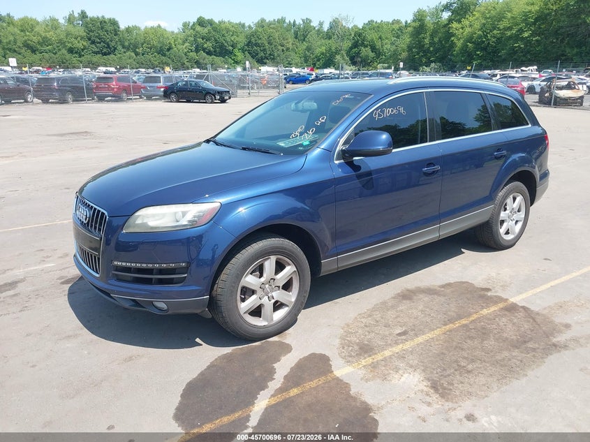 Vin: wa1lgafe1cd010013, lot: 46199324, audi q7 3.0t premium 20122