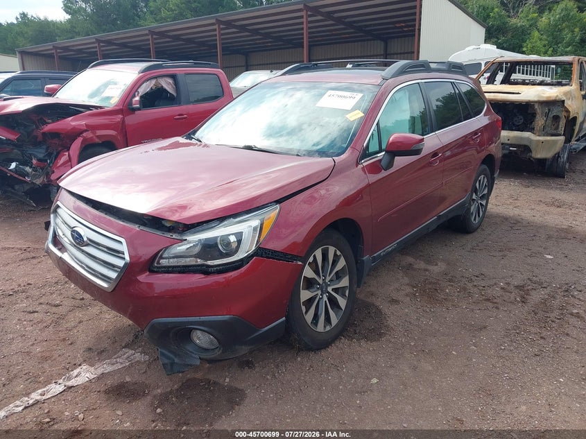 Vin: 4s4bsanc5h3223622, lot: 46199327, subaru outback 2.5i limited 20172