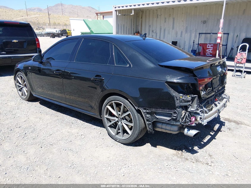 Vin: waufnaf41ja115503, lot: 46199354, audi a4 2.0t premium 20183