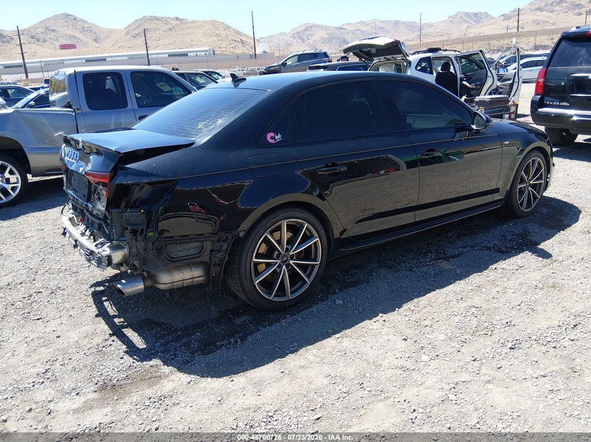 Vin: waufnaf41ja115503, lot: 46199354, audi a4 2.0t premium 20184