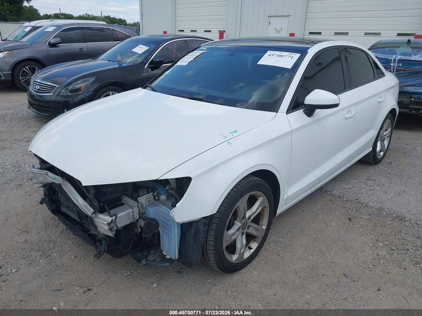 Vin: wauaugff8j1089175, lot: 46199399, audi a3 2.0t premium/2.0t tech premium 20182