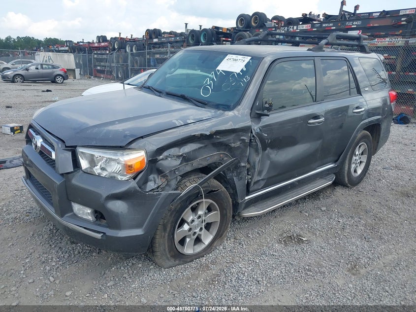 Vin: jtezu5jr5c5037487, lot: 46199402, toyota 4runner sr5 20122