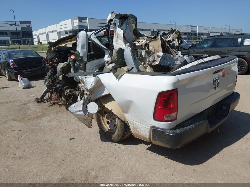 Vin: 1c6rr6fg7ms503577, lot: 46199414, ram 1500 classic tradesman  4x2 6'4 box 20213