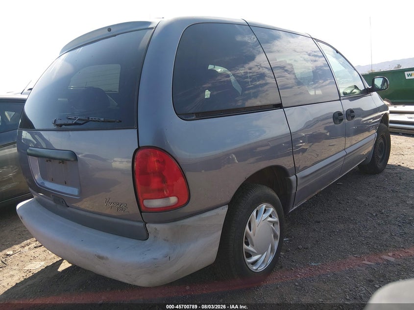 1998 PLYMOUTH VOYAGER auction photo 4