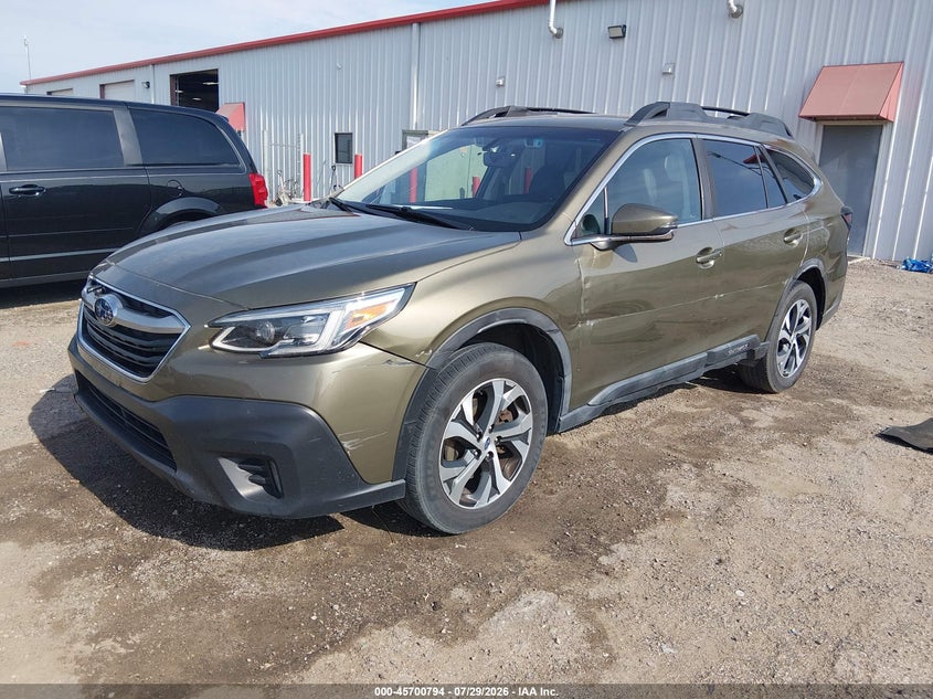 Vin: 4s4btalc0l3171180, lot: 46199422, subaru outback limited 20202