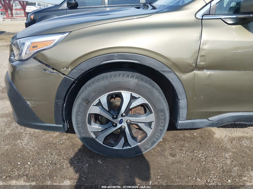 2020 SUBARU OUTBACK auction photo 6