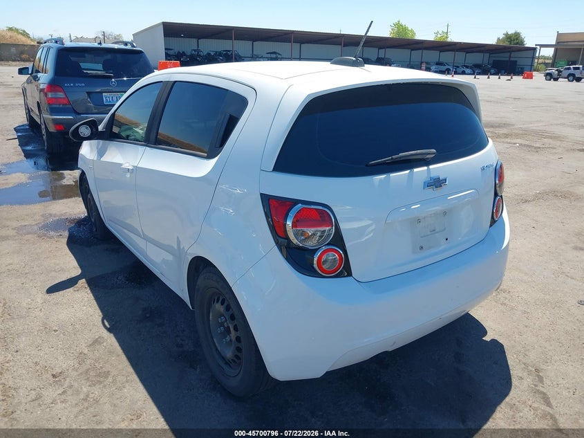 Vin: 1g1ja6shxf4159089, lot: 46199424, chevrolet sonic ls auto 20153