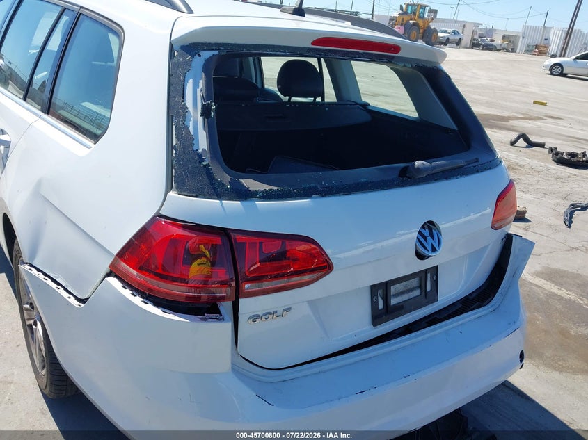 2015 VOLKSWAGEN GOLF SPORTWAGEN auction photo 6