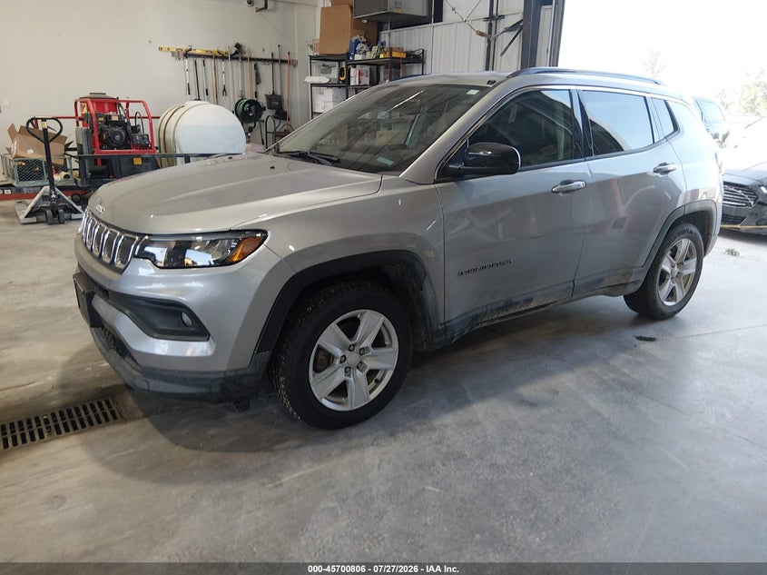 Vin: 3c4njcbb5nt213717, lot: 46199434, jeep compass latitude fwd 20222