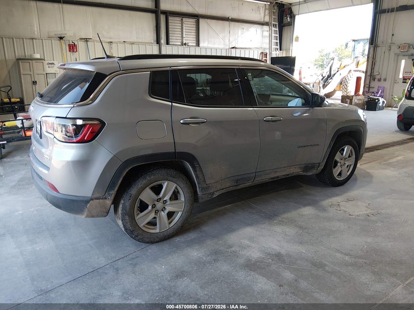 Vin: 3c4njcbb5nt213717, lot: 46199434, jeep compass latitude fwd 20224