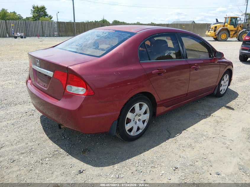 2009 HONDA CIVIC SEDAN 1.8L I-4 VVT, 140HP