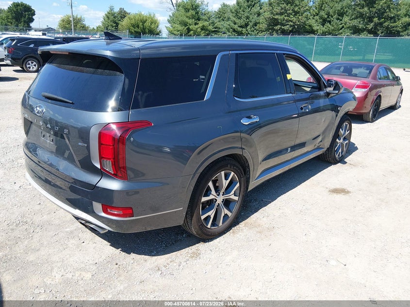 Vin: km8r5dhe5mu208403, lot: 46199442, hyundai palisade limited 20214
