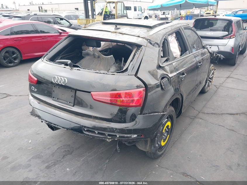 Vin: wa1bccfs8jr017842, lot: 46199446, audi q3 2.0t premium/2.0t sport premium 20184