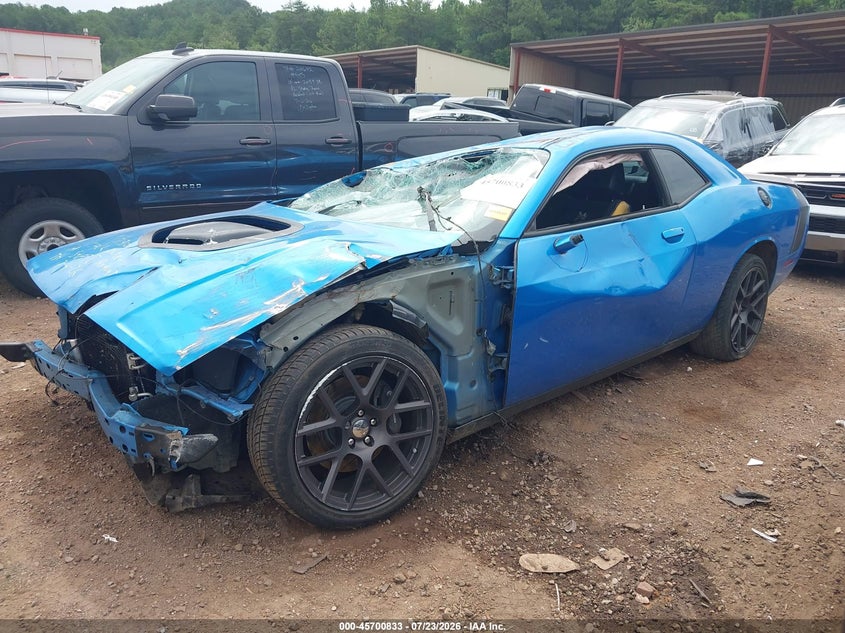 Vin: 2c3cdzfj9gh236257, lot: 46199461, dodge challenger 392 hemi scat pack shaker 20162