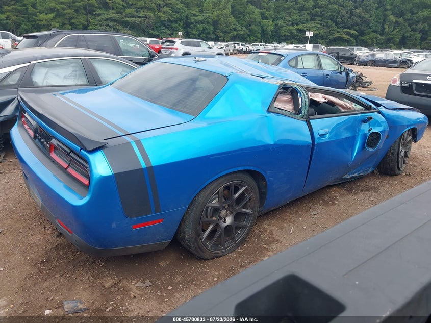 Vin: 2c3cdzfj9gh236257, lot: 46199461, dodge challenger 392 hemi scat pack shaker 20164