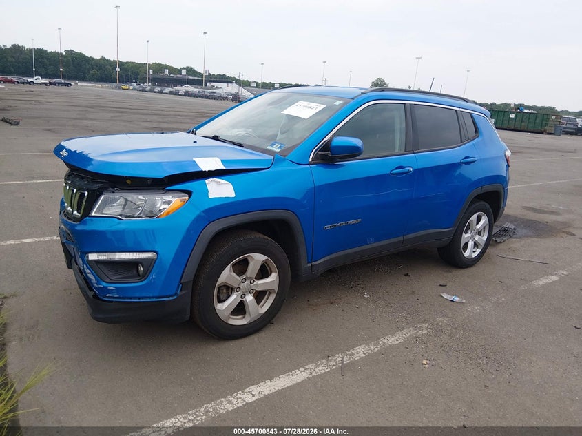 Vin: 3c4njdbb4jt403508, lot: 46199471, jeep compass latitude 4x4 20182