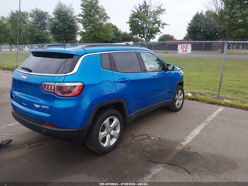 Vin: 3c4njdbb4jt403508, lot: 46199471, jeep compass latitude 4x4 20184
