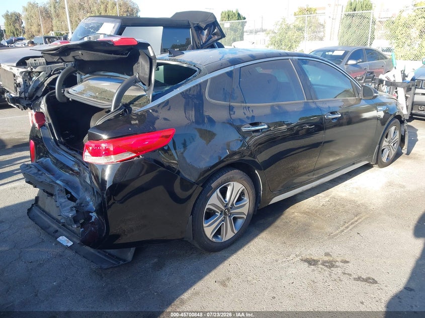 Vin: knagu4le5h5012433, lot: 46199476, kia optima hybrid ex 20174