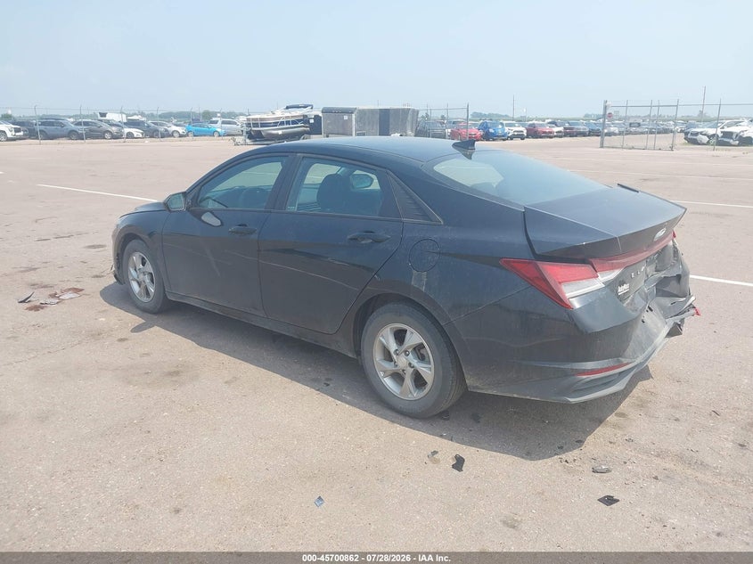 Vin: kmhll4ag3pu533532, lot: 46199490, hyundai elantra se 20233