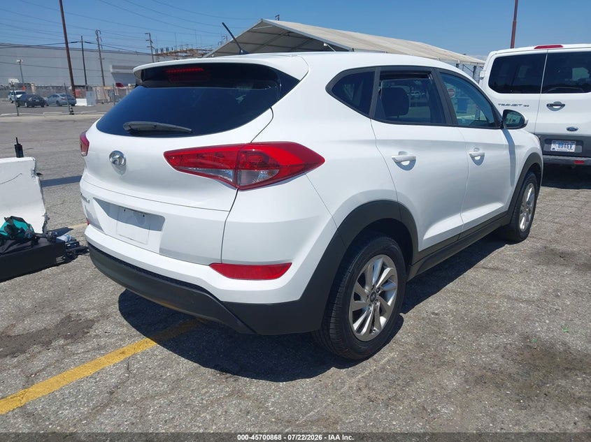 Vin: km8j23a47ju710455, lot: 46199496, hyundai tucson se 20184