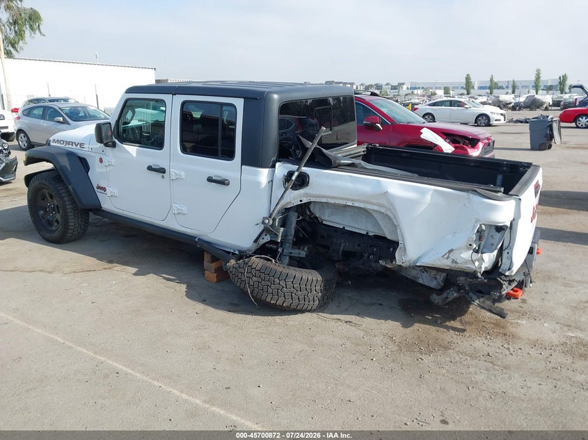 Vin: 1c6jjteg2ll209677, lot: 46199500, jeep gladiator mojave 4x4 20203