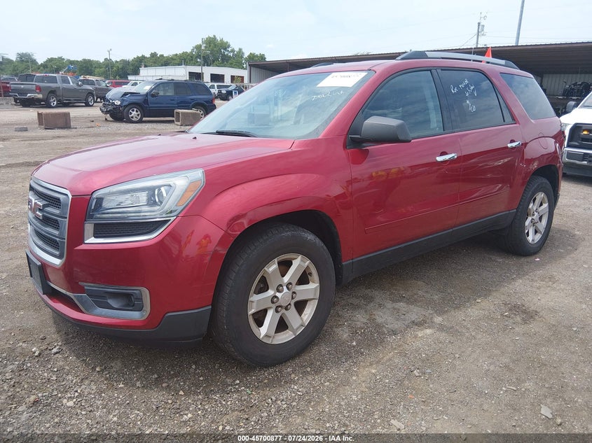 Vin: 1gkkvpkd4ej293331, lot: 46199505, gmc acadia sle-2 20142